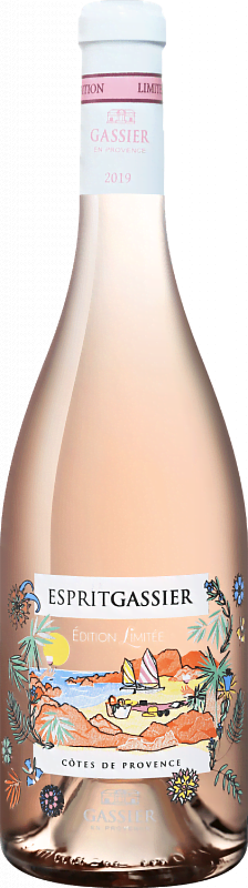 Вино Esprit Gassier Cotes de Provence AOC Chateau Gassier 2020 0.75л