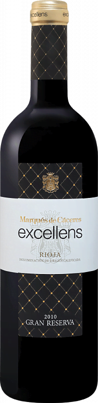 Вино Excellens Gran Reserva Rioja DOCa Marqués de Cáceres 2014 0.75л