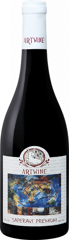 Вино Artwine Saperavi Premium Askaneli - 0.75л