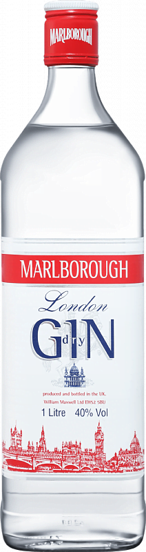 Джин Marlborough London Dry Gin 1л