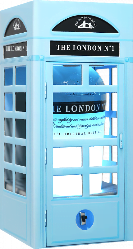 Джин The London №1 Original Blue Gin (gift box) - 0.7л