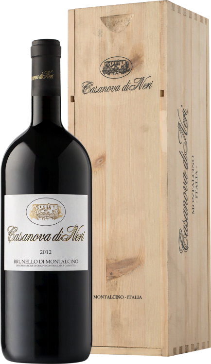 Итальянское вино Brunello di Montalcino 1.5L в деревянном футляре