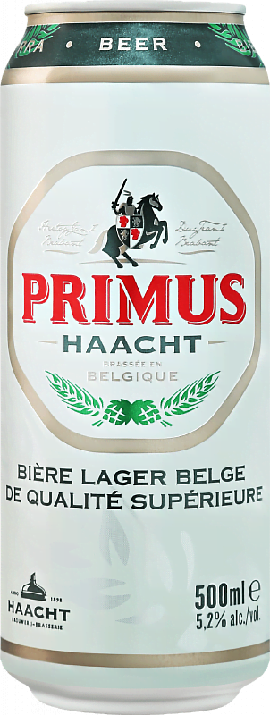 Пиво Primus Brasserie Haacht 0.5л