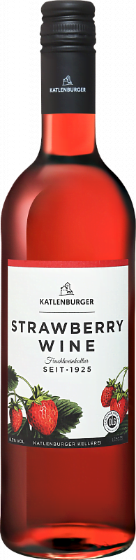 Фруктовое вино Strawberry Wine Katlenburger Kellerei 2016 0.75л