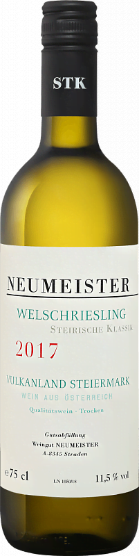 Вино Welschriesling Vulkanland Steiermark DAC Neumeister 2020 0.75л