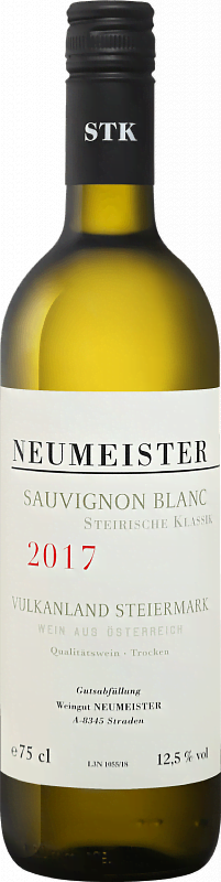 Вино Sauvignon Blanc Straden Vulkanland Steiermark DAC Neumeister 2020 0.75л