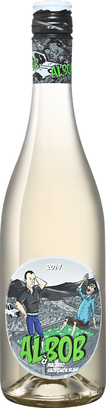 Вино Al & Bob Macabeo Sauvignon Blanc Valencia DOP Murviedro 2019 0.75л