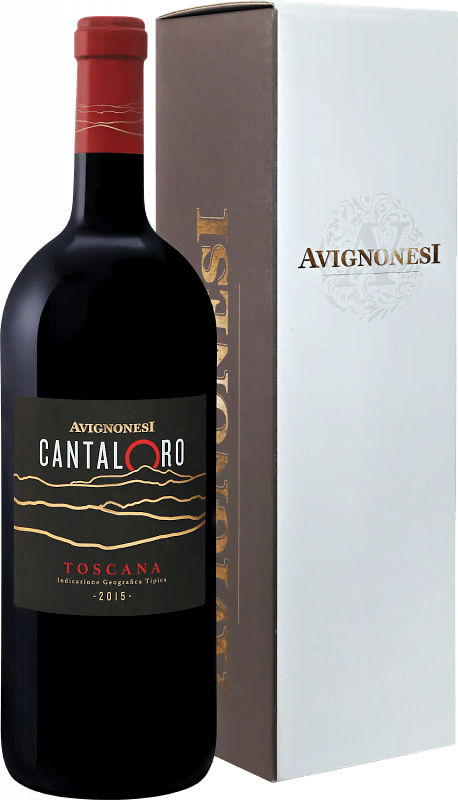 Вино Avignonesi Cantaloro Toscana IGT (gift box) 2016 1.5л