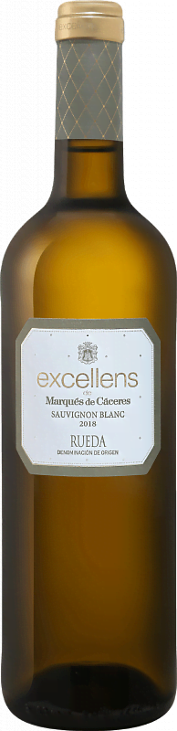 Вино Excellens Sauvignon Blanc Rueda DO Marqués de Cáceres 2020 0.75л