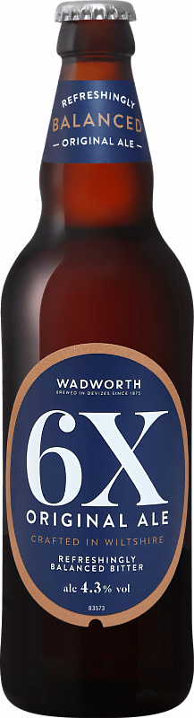 Пиво Wadworth 6X Original Ale 0.5л