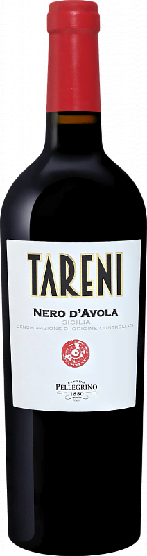 Вино Tareni Nero d’Avola Sicilia DOC Carlo Pellegrino 2020 0.75л