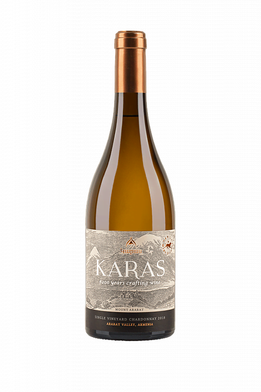 Вино Karas Single Vineyard Chardonnay Armavir Tierras de Armenia 0.75л