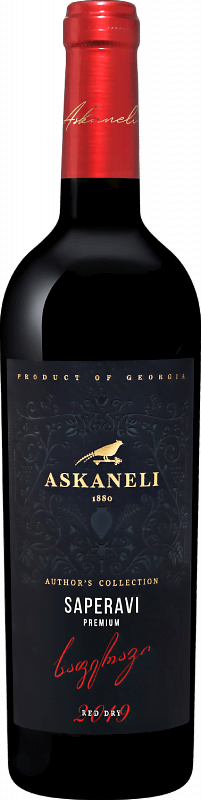 Вино Saperavi Premium Askaneli 2018 0.75л