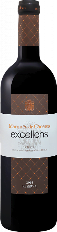 Вино Excellens Reserva Rioja DOCa Marqués de Cáceres 2016 0.75л