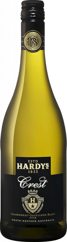 Вино Crest Chardonnay Sauvignon Blanc South Eastern Australia Hardy’s 2020 0.75л