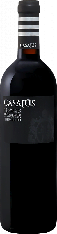 Вино Casajús Vendimia Seleccionada Ribera del Duero DO Calvo Casajús 2018 0.75л