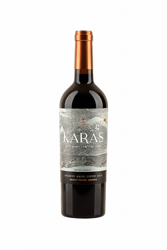 Вино Karas Single Vineyard Areni Armavir Tierras de Armenia 0.75л