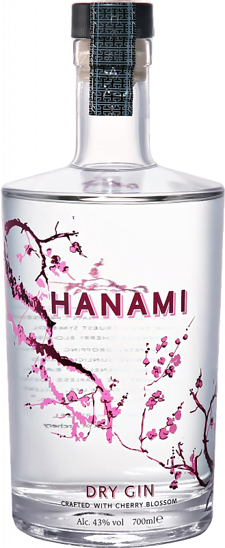 Джин Hanami Dry Gin 0.7л