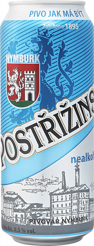 Безалкогольное пиво Postřižinský Střízlík 0.5л
