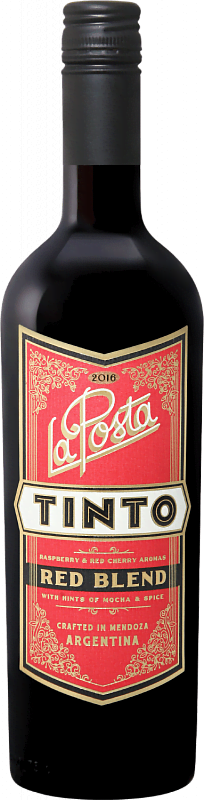 Вино La Posta Tinto Mendoza 2020 0.75л