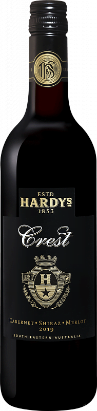 Вино Crest Cabernet Shiraz Merlot South Eastern Australia Hardy’s 2020 0.75л