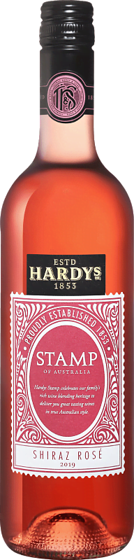 Вино Stamp Shiraz Rose South Eastern Australia Hardy’s 2021 0.75л