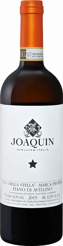 Вино Joaquin Vino Della Stella Fiano Di Avellino DOCG 2016 0.75л