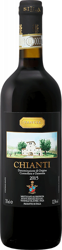 Вино Tancia Chianti DOCG Fattoria La Tancia 2019 0.75л