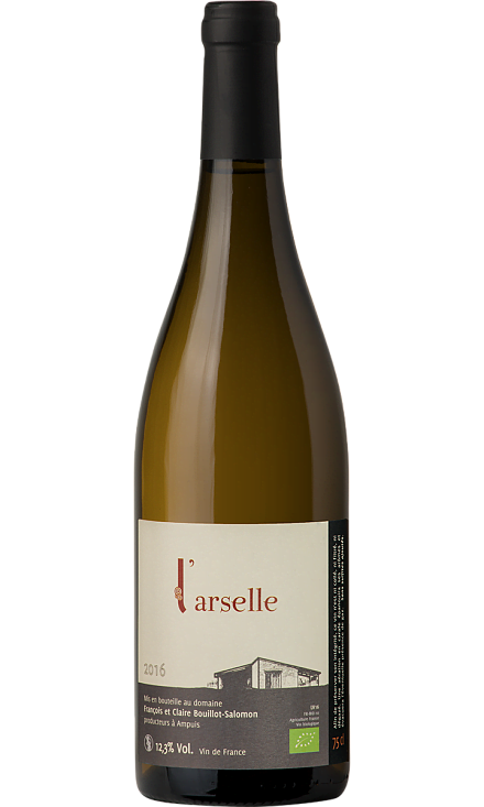 Вино
 белое «L`arselle Blanc IGP»
 Bouillot-Salomon 2016