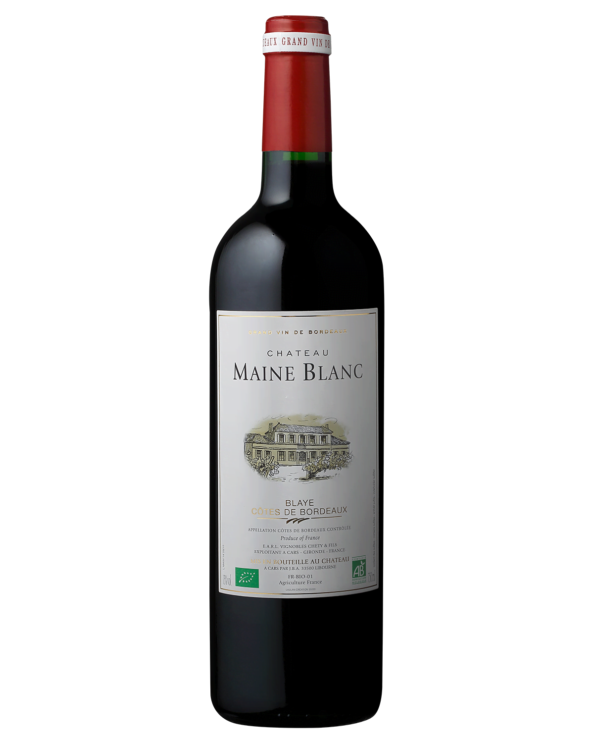 Шато Мен Блан Блай / Château Maine Blanc Bio Blaye