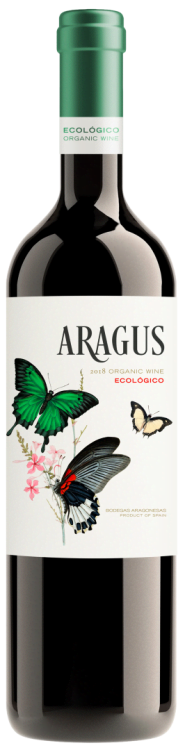 Испанское вино Bodegas Aragonesas Aragus Ecologico красное сухое