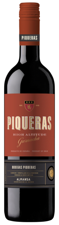 Испанское вино Piqueras High Altitud Garnacha красное сухое