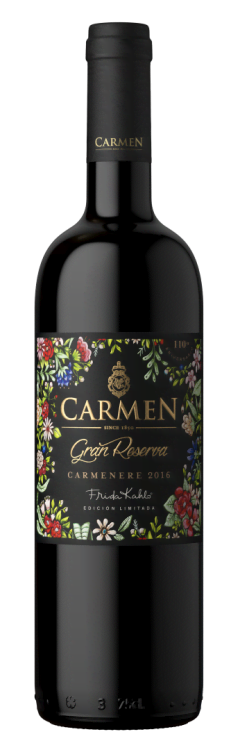 Чилийское вино Carmen Gran Reserva Frida Kalho Carmenere красное сухое