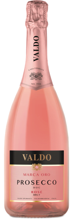 Игристое вино Valdo Marca Oro Rosè Brut Prosecco DOC розовое брют