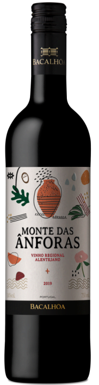 Португальское вино Monte das Anforas красное сухое