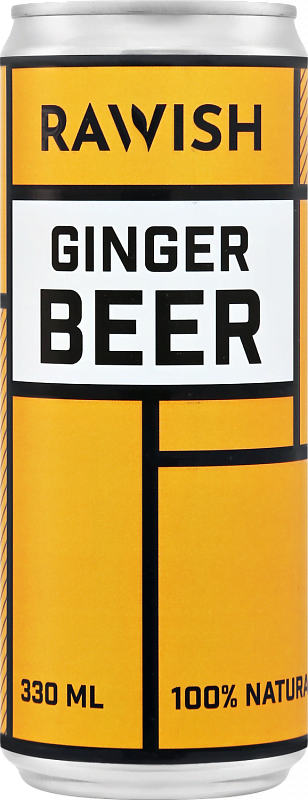 Лимонад Rawish Ginger Beer 0.33л