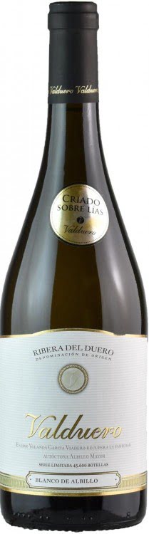 Испанское вино Valduero Blanco de Albillo  белое сухое