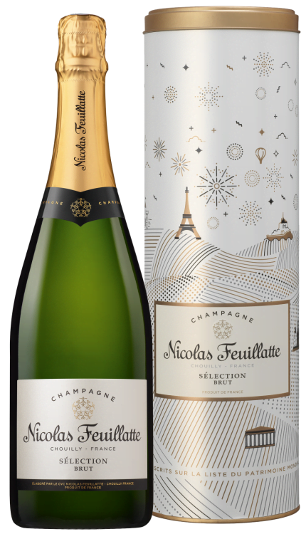 Шампанское Nicolas Feuillatte Brut Selection в тубе