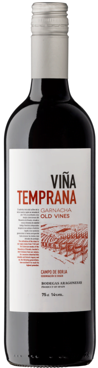 Испанское вино Vina Temprana Old Vines Garnacha красное сухое