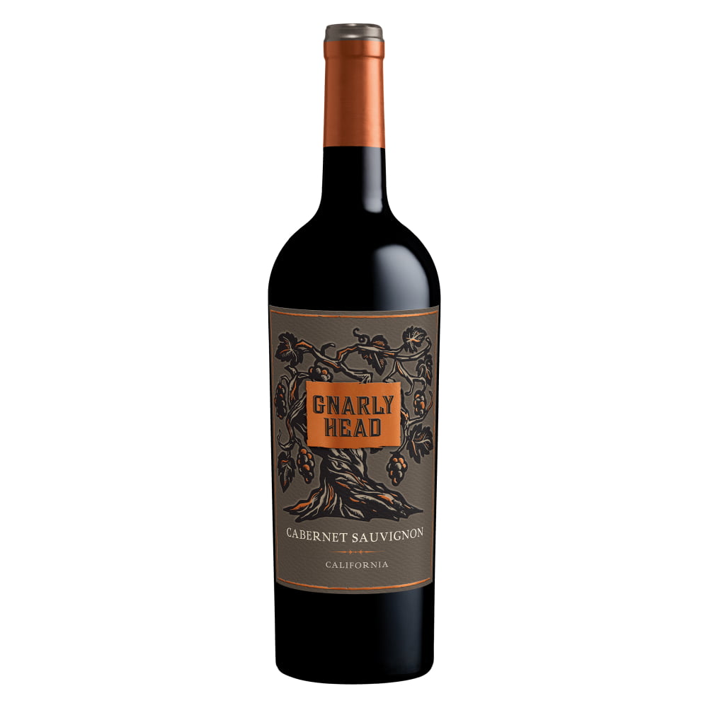 Вино Delicato, Gnarly Head Cabernet Sauvignon, Red, Dry, AVA California, 0,75l