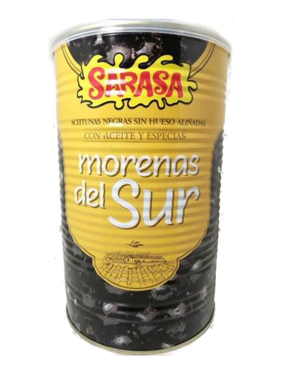 Оливки черные без косточки "Моренас дель Сюр" 4,25 литра