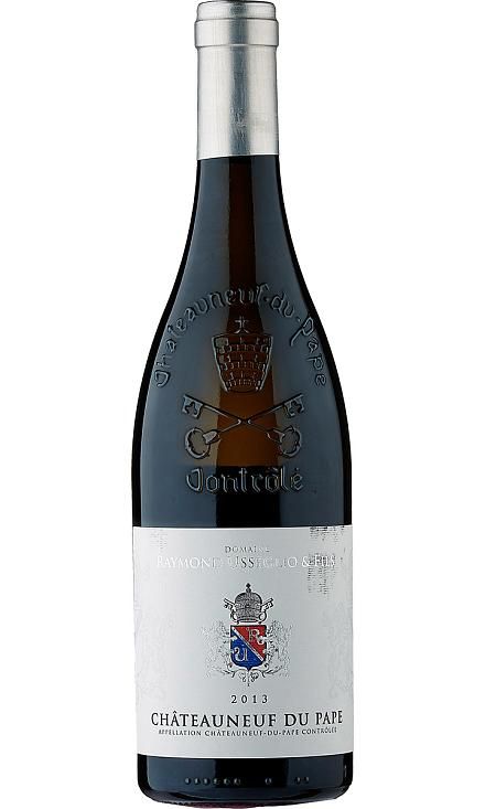 Вино
 белое «Chateauneuf du Pape AOC»
 Domaine Raymond Usseglio & Fils 2016