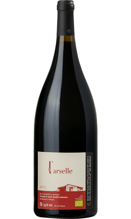 Вино
 красное «L`arselle Rouge IGP»
 Bouillot-Salomon 2015