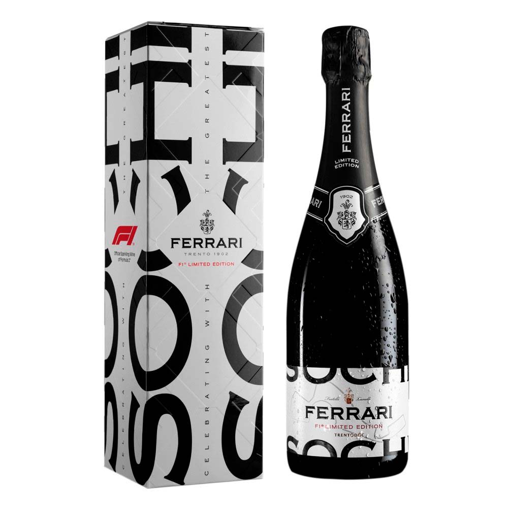 Вино игристое Ferrari F1 Limited Edition "Sochi", Trento DOC 0,75l
