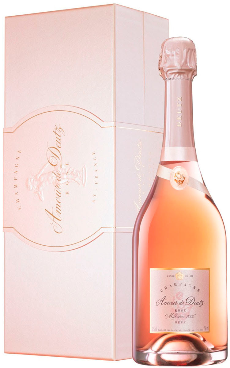 Шампанское Deutz, Amour de Deutz Rose, Brut, 2006, AOC Champagne 0,75l