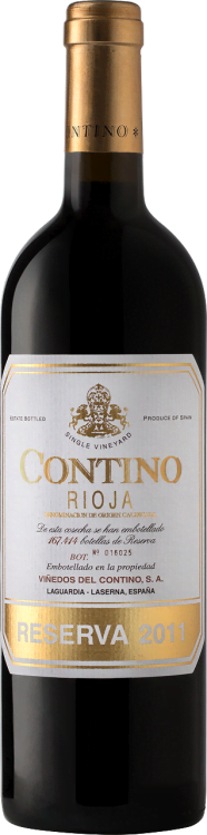 Испанское вино Contino Reserva красное сухое выдержанное