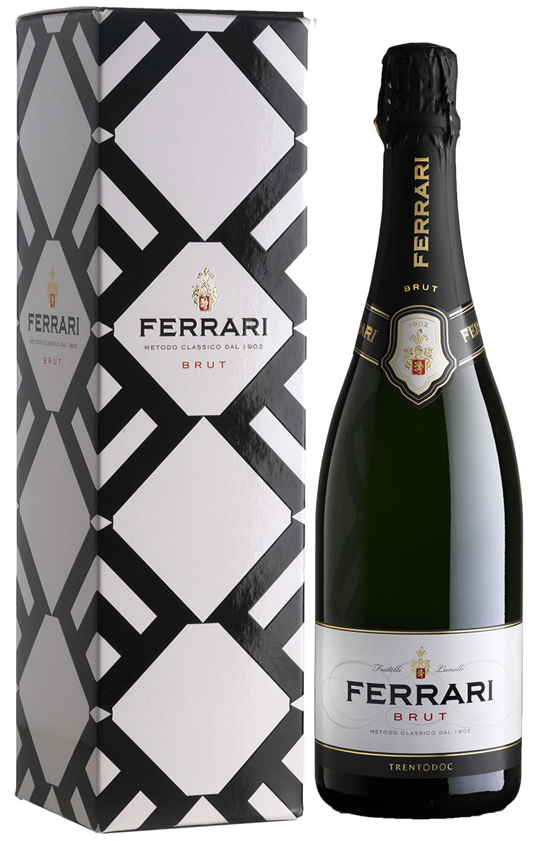 Вино игристое Ferrari, Brut Trento DOC, 0,75l, in gift box