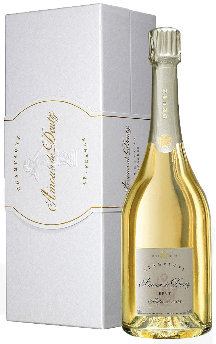 Шампанское Deutz, Amour de Deutz, Brut, 2009, AOC Champagne 0,75l, in gift box