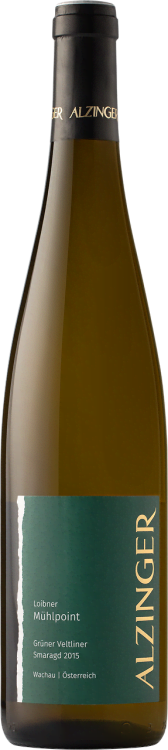 Австрийское вино Alzinger Loibner Mühlpoint Grüner Veltliner Smaragd белое сухое