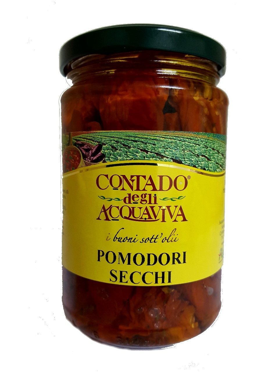 Вяленые итальянские томаты в масле «Contado Degli Acquaviva», 280 гр